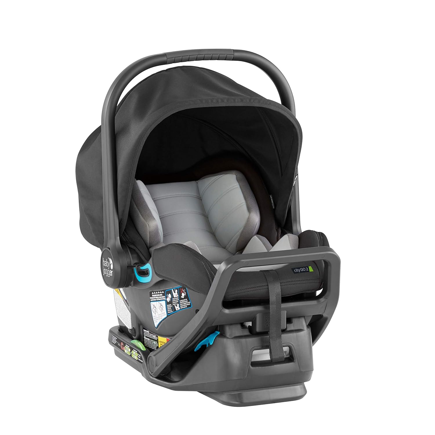 Baby Jogger City GO 2 Asiento infantil auto Slate