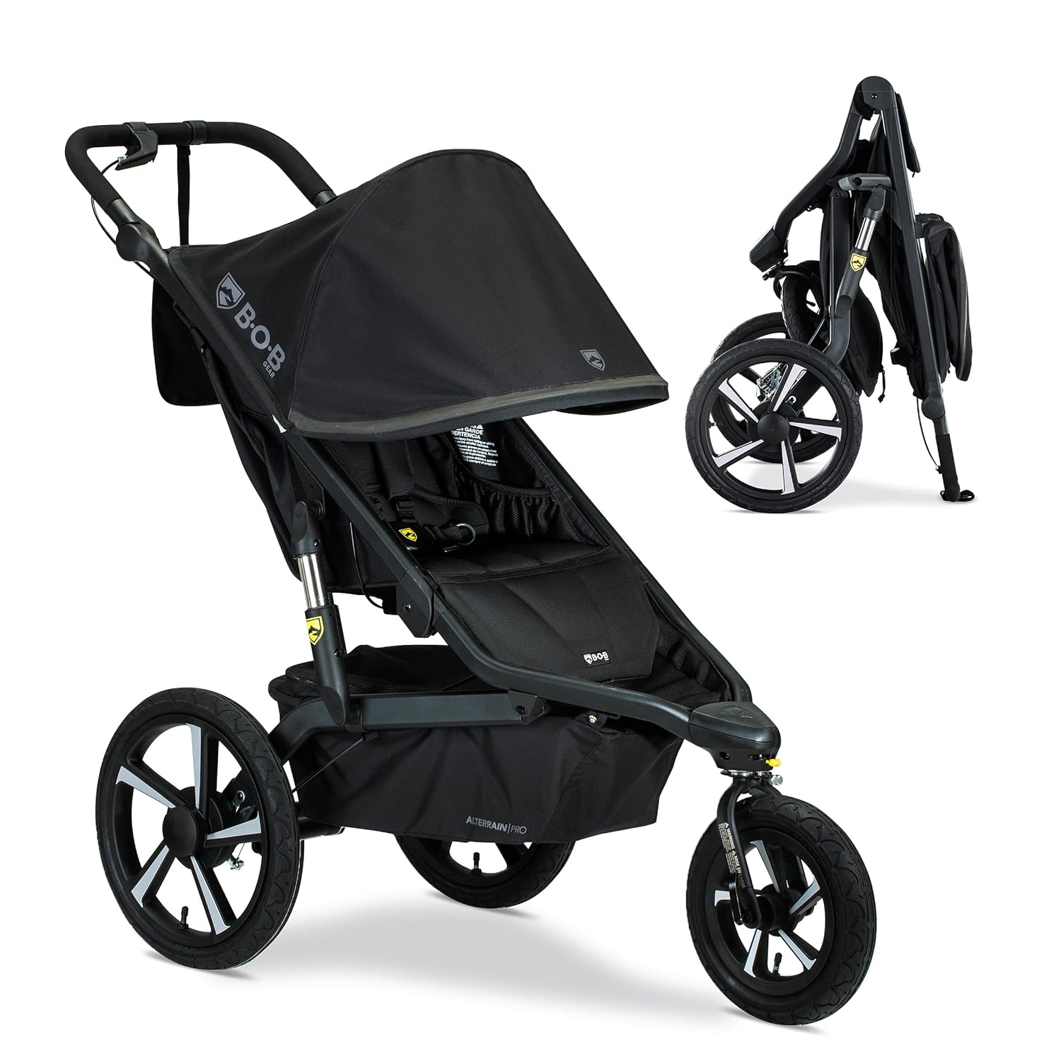 BOB Gear Alterrain Pro Cochecito Correr Negro