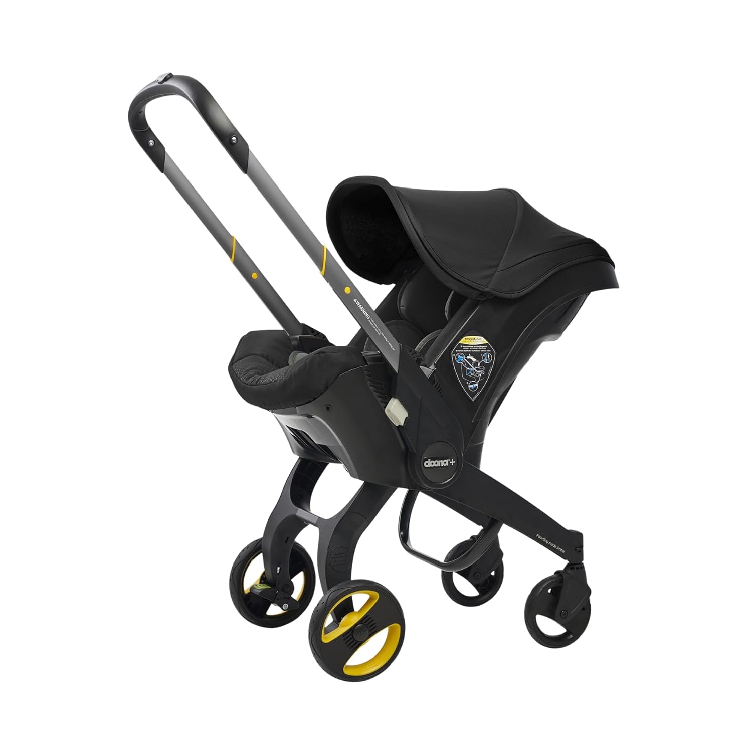 Doona Asiento Auto y Cochecito Negro Nitro