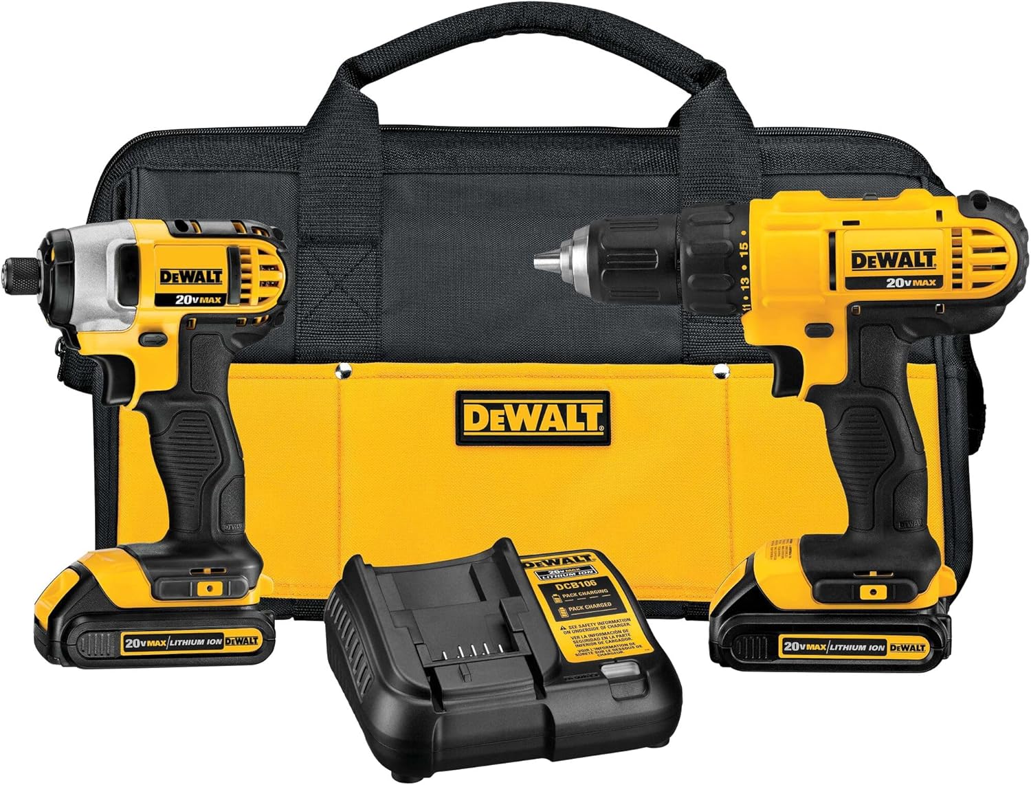Kit Perforación Inalámbrico DEWALT 20V MAX