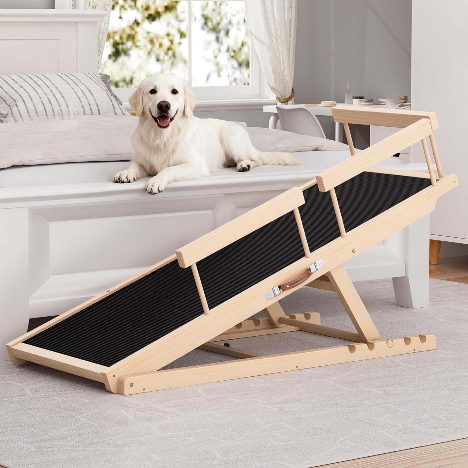 Rampa Perros Ajustable Alta Calidad 250 Libras
