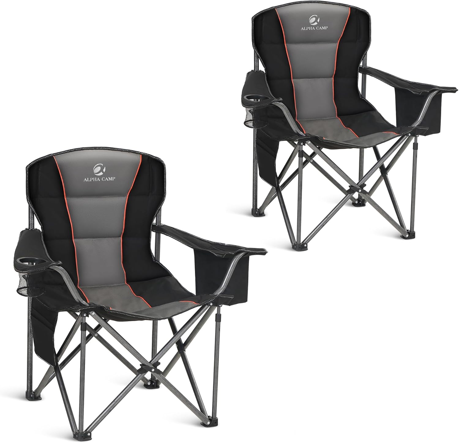 Silla Camping Alpha Camp XL Acero